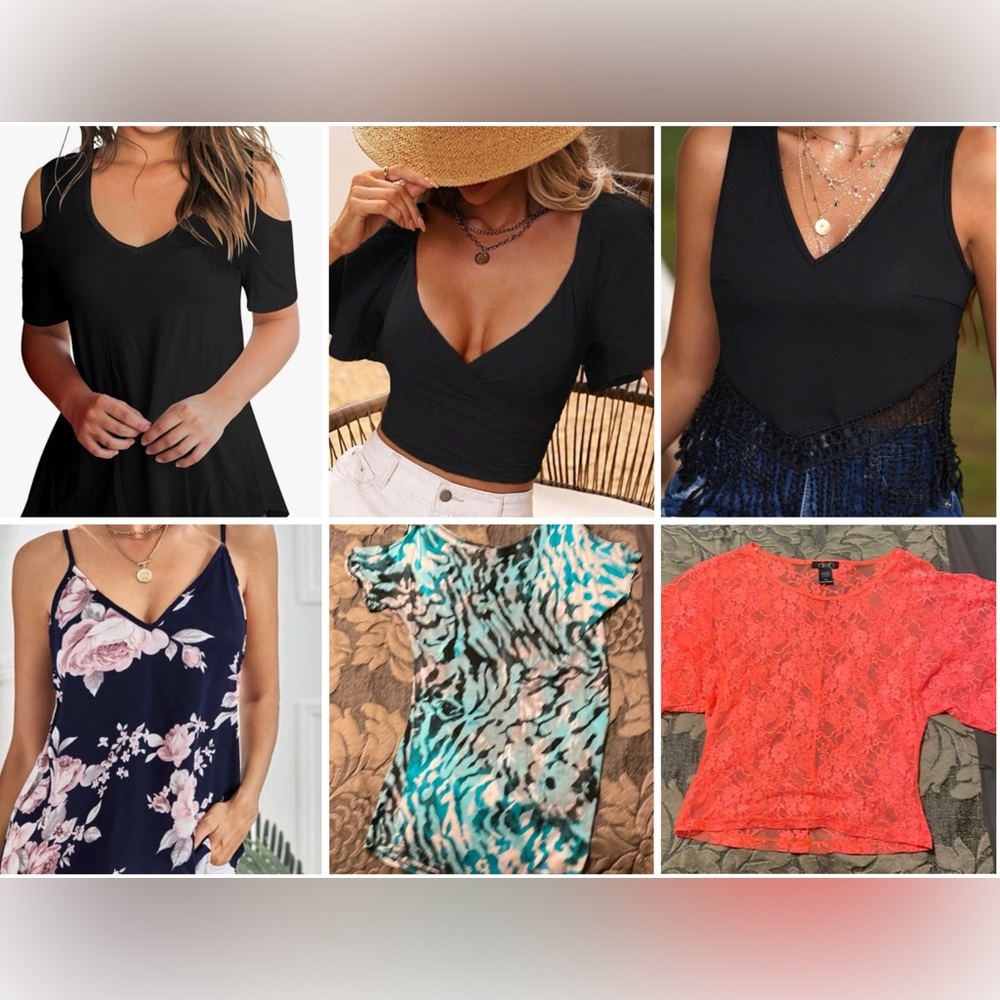 Bundle summer tops various brands